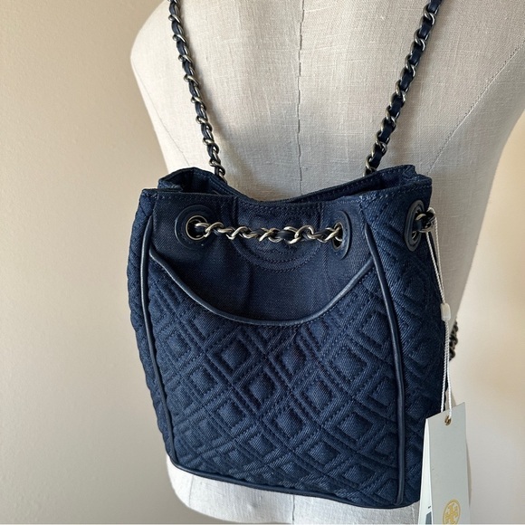 Tory Burch Fleming Mini Backpack Convertible Bag RARE main image 10